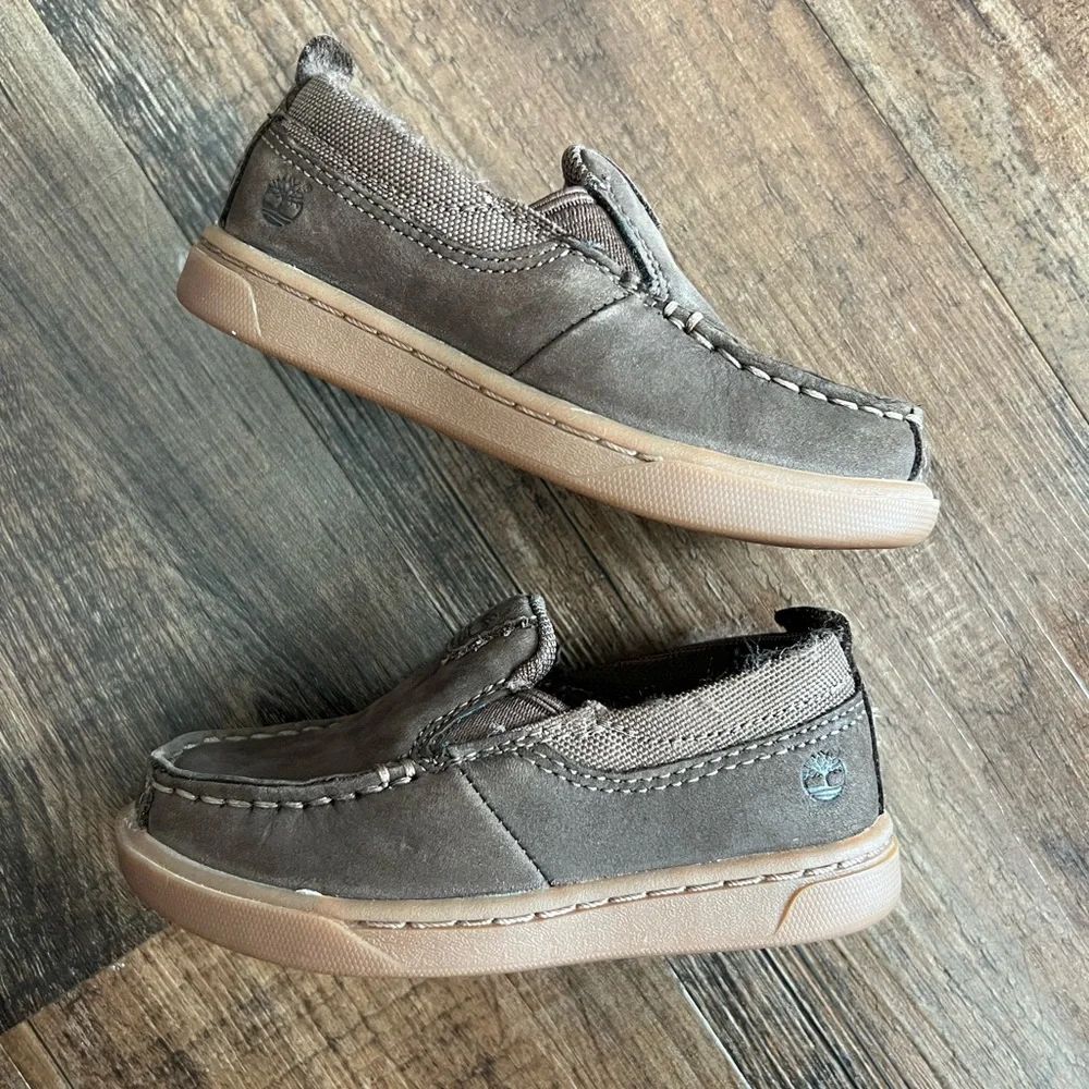 Timberland Kids Brown Slip-On Shoes